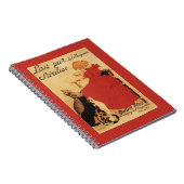 Vingeanne Milk Girl met katten Notitieboek (Rechterzijde)