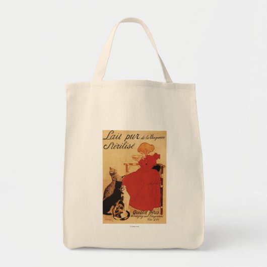 Vingeanne Milk Girl met katten Tote Bag (Voorkant)