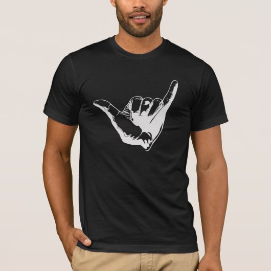 vinger hangt los t-shirt (Voorkant)