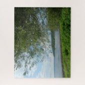 VINGER LAKT CAYUGA LAKE LEGPUZZEL (Verticaal)