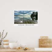 VINGER LAKT CAYUGA LAKE POSTER (Keuken)