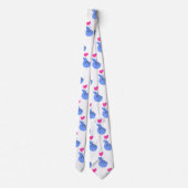 Vinger Love Sign & Heart Valentijnsdag Romantic Stropdas (Achterkant)