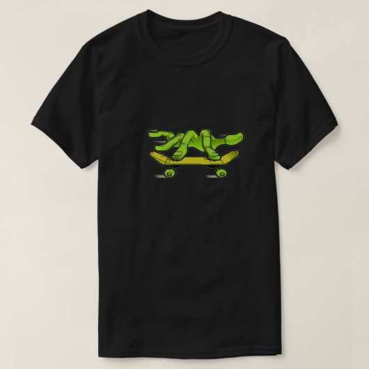 Vinger-Schaats T-Shirt (Design voorkant)