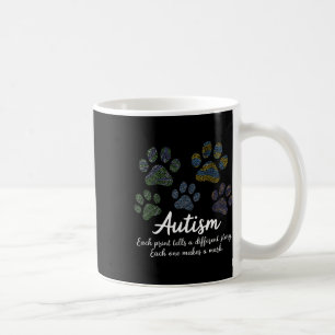 Vingerafdruk Autisme Bewustzijn Maand Pet Lover Ca Koffiemok