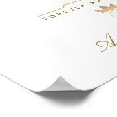 Vingerafdruk Berichten Boek Poster (Hoek)