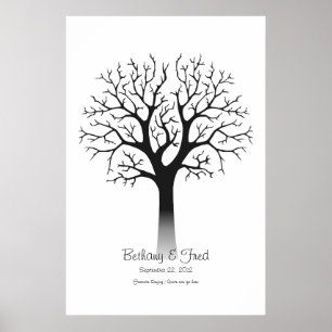 Vingerafdruk Boom 24"x36" Poster
