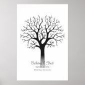 Vingerafdruk Boom 40cm x 60cm Poster (Voorkant)