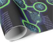 Vingerafdruk Cadeaupapier (Rol Hoek)