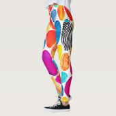 Vingerafdruk Fusion Art Leggings (Links)