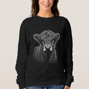 Vingerafdruk Koe Farmer Breeder - Belted Galloway Trui