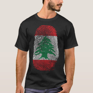 Vingerafdruk - Libanon T-shirt