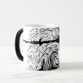 Vingerafdruk Magische Mok (Voorkant links)