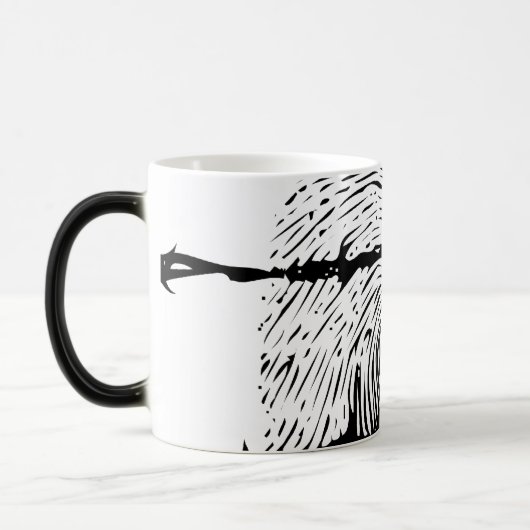 Vingerafdruk Magische Mok (Links)