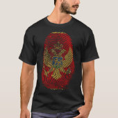 Vingerafdruk - Montenegro T-shirt (Voorkant)