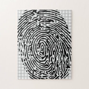 Vingerafdruk puzzel