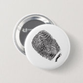 Vingerafdruk Ronde Button 5,7 Cm (Voorkant /achterkant)