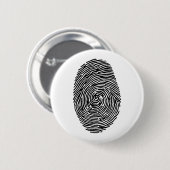 vingerafdruk ronde button 5,7 cm (Voorkant /achterkant)