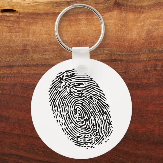 vingerafdruk sleutelhanger (Voorkant)