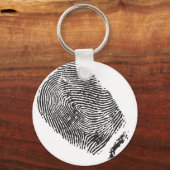 vingerafdruk sleutelhanger (Voorkant)