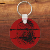 vingerafdruk sleutelhanger (Voorkant)