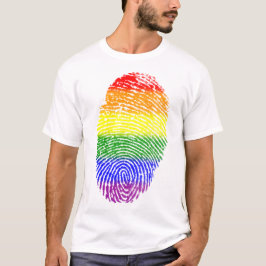 vingerafdruk t-shirt