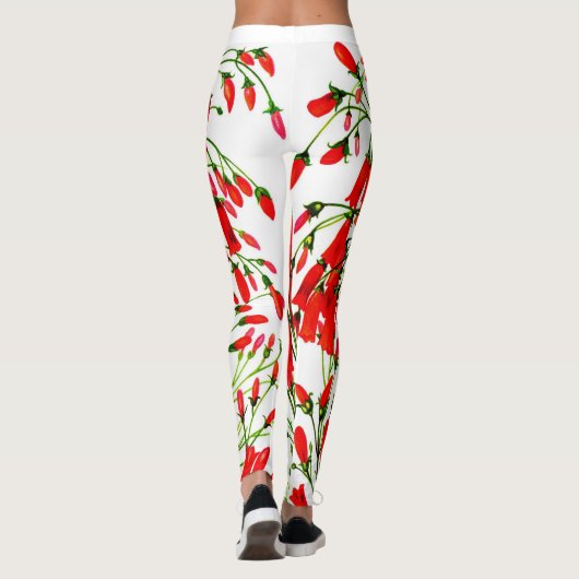 vingerafdruk van plant leggings (Achterkant)