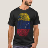 Vingerafdruk - Venezuela T-shirt (Voorkant)
