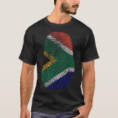 Vingerafdruk - Zuid-Afrika T-shirt (Voorkant)