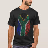 Vingerafdruk - Zuid-Afrika T-shirt (Voorkant)
