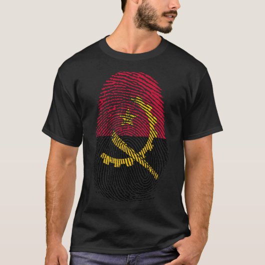 Vingerafdrukken - Angola T-shirt (Voorkant)