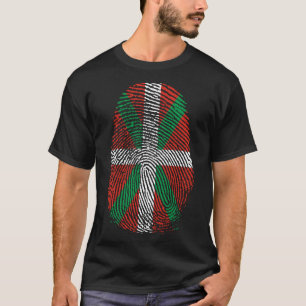 Vingerafdrukken - Baskisch T-shirt
