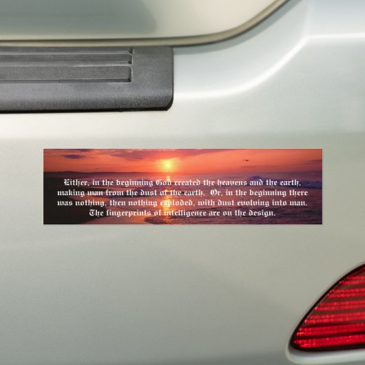 "VINGERAFDRUKKEN" BUMPERSTICKER (Op auto)