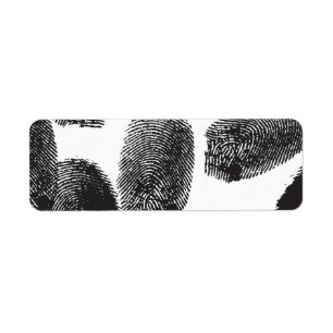 Vingerafdrukken Etiket