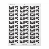 Vingerafdrukken Etiket (Full Sheet)