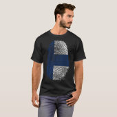 Vingerafdrukken - Finland | Suomi T-shirt (Voorkant volledig)