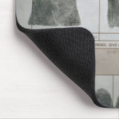 Vingerafdrukken Muismat (Hoek)