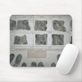 Vingerafdrukken Muismat (Met muis)