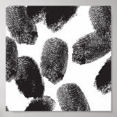 Vingerafdrukken Poster (Voorkant)