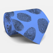 Vingerafdrukken Stropdas (Opgerold)