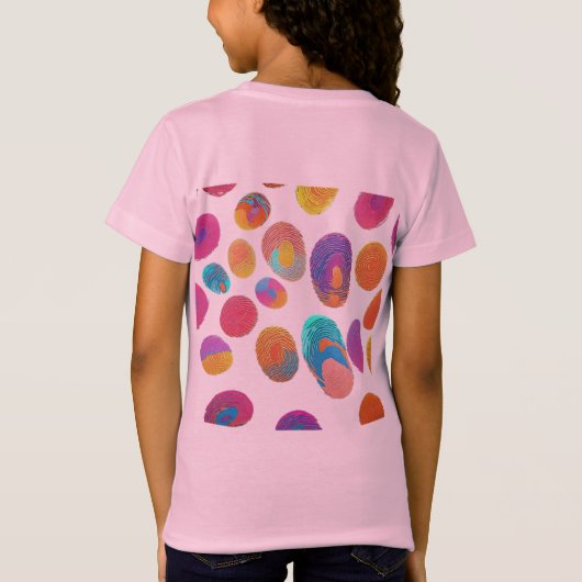 Vingerafdrukken T-shirt (Achterkant)