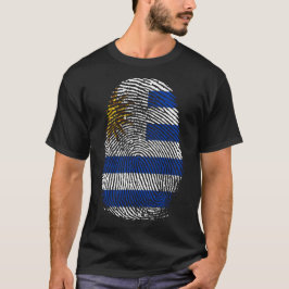 Vingerafdrukken - Uruguay T-shirt