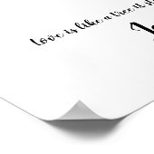 vingerafdrukken van het gastenboek met vingerafdru poster (Hoek)