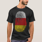 Vingerafdrukken - Zuid-Ossetië T-shirt (Voorkant)