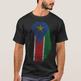 Vingerafdrukken - Zuid-Sudan T-shirt