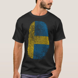 Vingerafdrukken - Zweden | Sverige T-shirt
