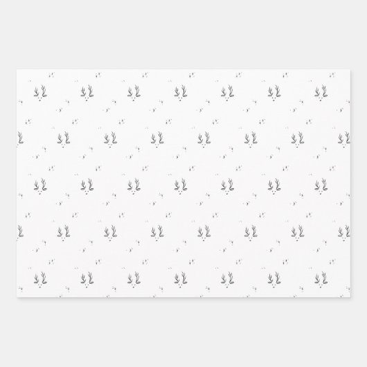 Vingerafdrukkerstontwerp Inpakpapier Vel (Voorkant 2)