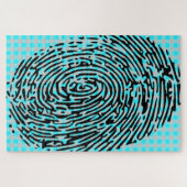 Vingerafdrukpuzzels Legpuzzel (Horizontaal)