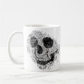 Vingerafdrukschedel Koffiemok (Links)