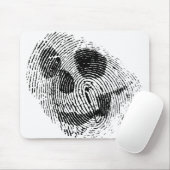 Vingerafdrukschedel Muismat (Met muis)