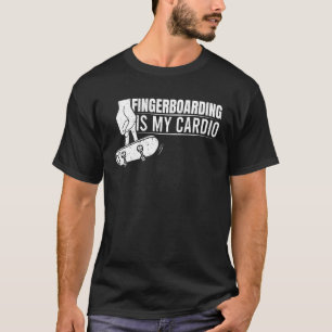 Vingerboardvingerskateboarden Vingerboarden Tr T-shirt